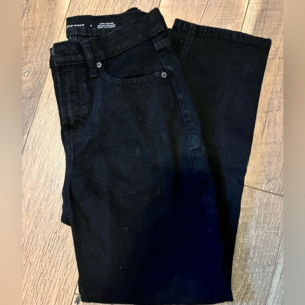 old navy black jeans